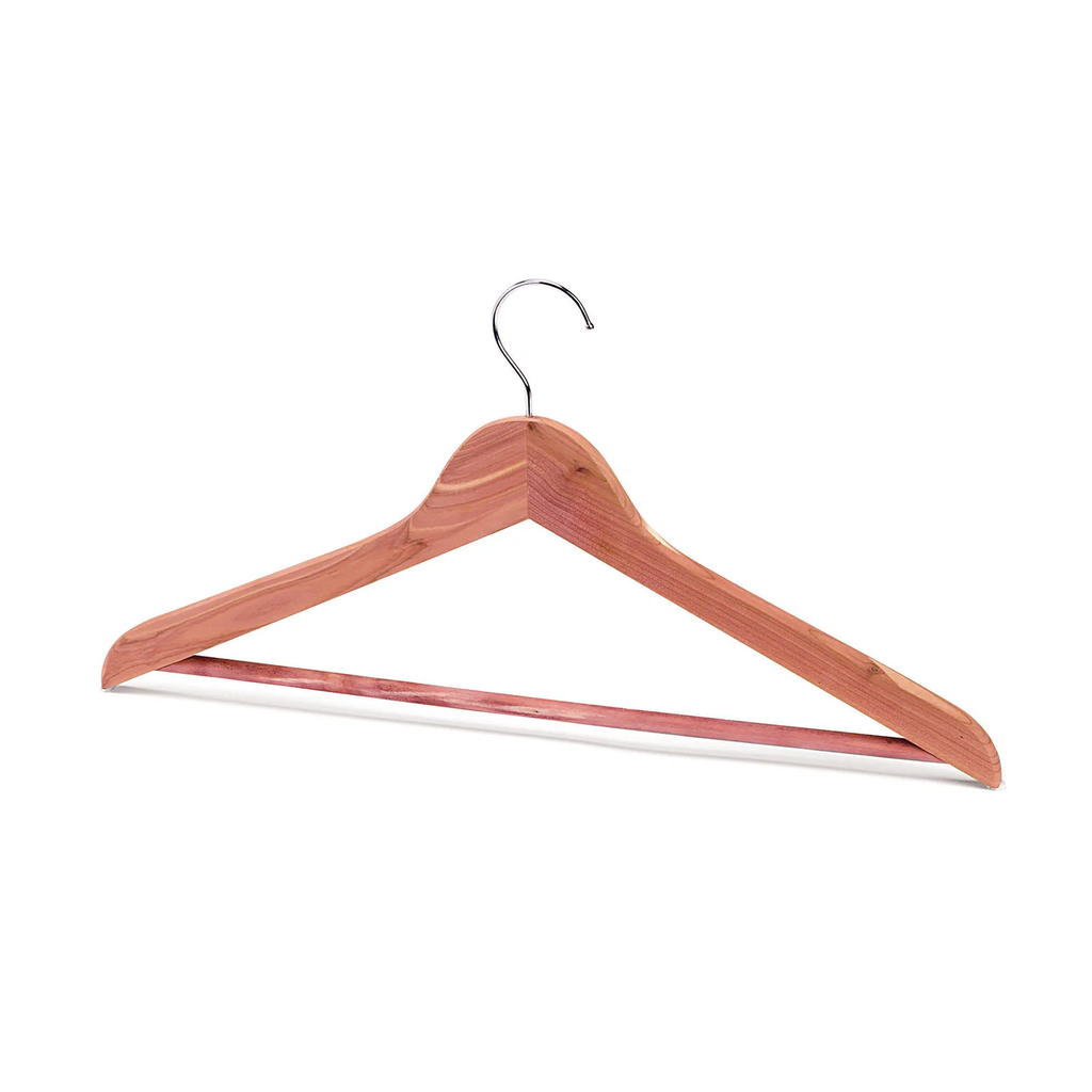 17" Basic Wooden Bottom Hangers With Bar